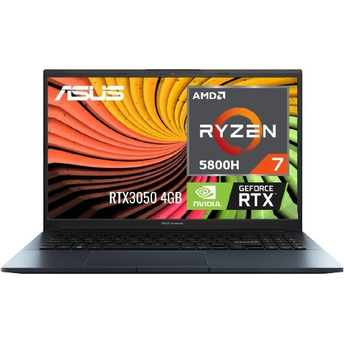 Asus Vivobook Ryzen 7-5800h/ssd 512gb/ram 16gb/rtx 3050 15.6