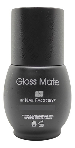 Gloss Mate One Shot By Nail Factory (gel Finalizador Mate) 