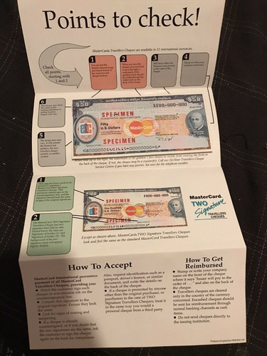 Tc6044 Austrália 1975 Travelers Cheque A$ 20 Specimen Raro