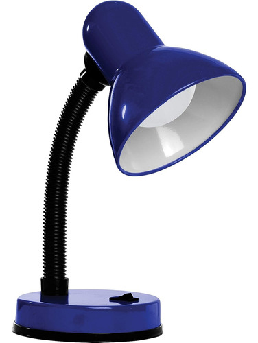 Luminária De Mesa Azul Flexivel Led 4w - Acompanha Led 127v/220v