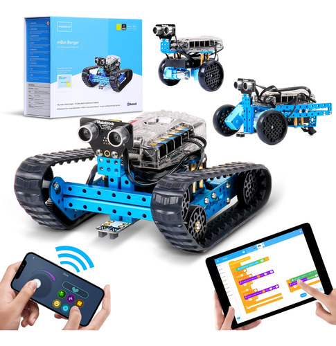 Set De Robot Educativo Transformable Mbot Ranger Stem De Ma.