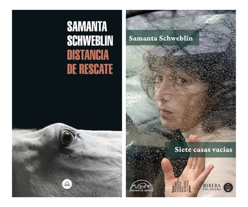 Distancia + 7 Casas - Samanta Schweblin - 2 Libros 