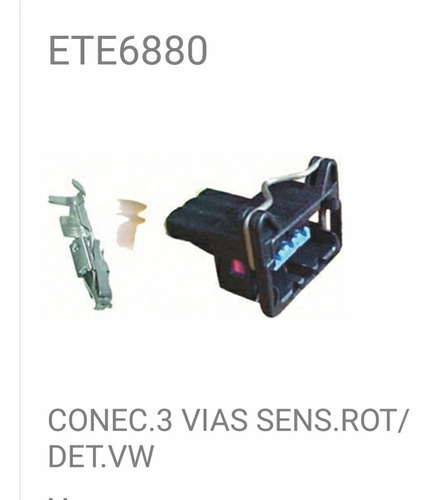 Kit Com 5 Conectores Do Sensor De Rotação Fiat Palio 97 /