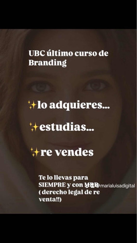 Curso Ubc Último Curso De Branding