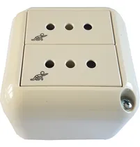 Comprar Dos Tomacorrientes 2p+t Conatel Presta Exterior 10amp 250v 