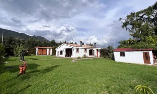 Casa Finca En Cogua Con Potrero Y Quebrada