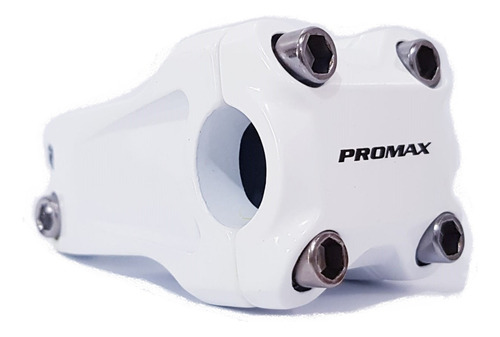 Suporte Mesa De Guidão Promax Cross Bmx Para Guidão 22.2mm Cor Branco