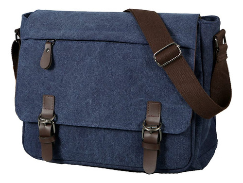 Toptie Bolso Mensajero Lona Retro Para Laptop 14  Bolsa