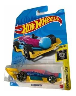 Hot Wheels Carbonator Experimotors Rosa Auto Escala