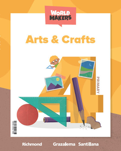 Libro Arts And Craft 4âºep Andalucia 23 World Makers - Aa...