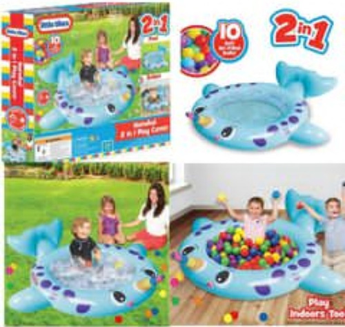 Piscina Infantil Niños Little Tikes Incluye 10 Pelotas