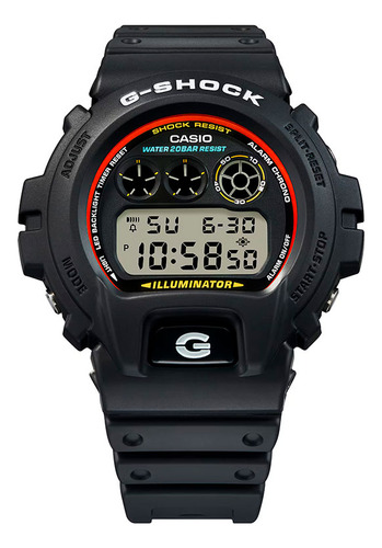 Relógio Casio G-shock Dw-6900rl-1dr Resistente A Choques