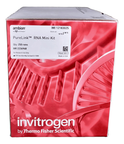 Minikit De Arn Purelink Invitrogen 250 Preps Codigo 12183025