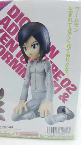 Digimon Ken Ichijozi & Wormmon Zero Two Megahouse Trujillo S (Usado)