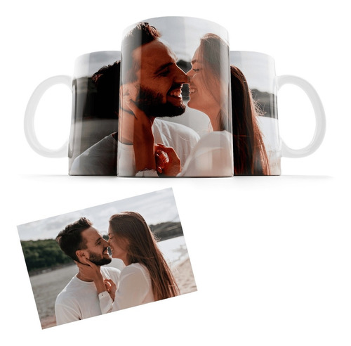 Imagem 2 de 7 de Kit Quer Casar Comigo? Caneca Personalizada + Quebra Cabeça
