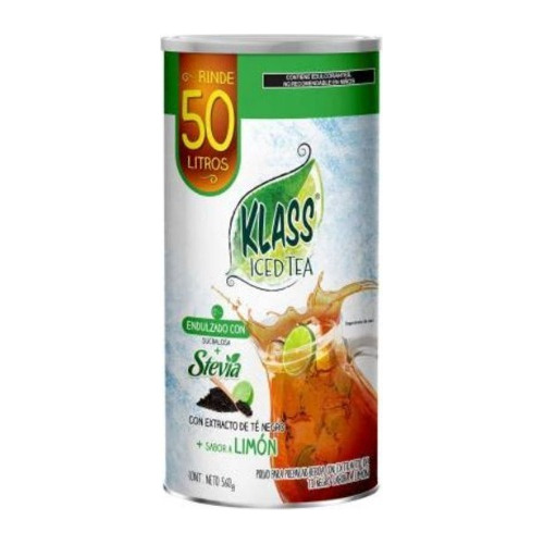 Polvo Para Preparar Bebida Klass Iced Tea 560 G