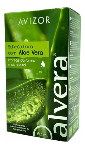 Líquido Para Lentes De Contacto Blandos Alvera Avizor 100ml