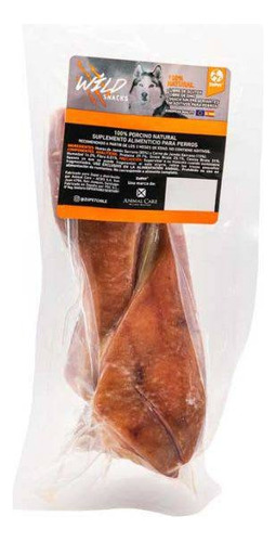 Snack Perro Medio Hueso Jamon Serrano Wild 2 Unidades