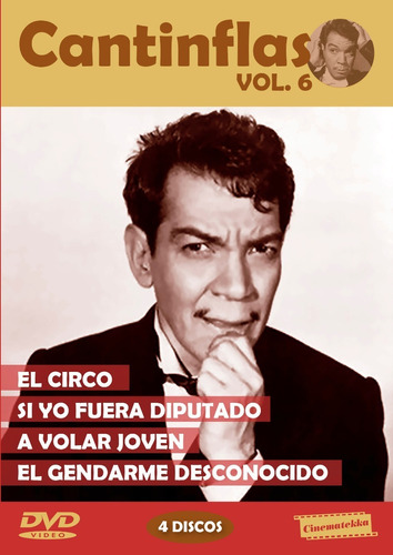 Cantinflas Vol.6 (4 Discos) Dvd