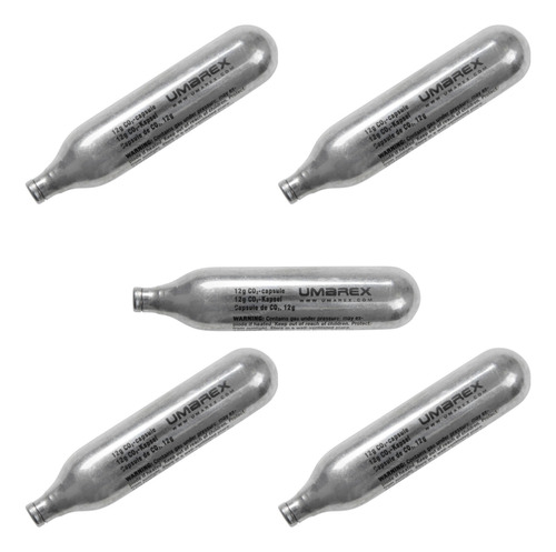 Cartuchos Gas Umarex Co2 12g 5 Pzas Tanques Desechables Caja
