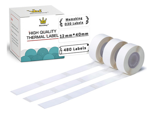 Etiquetas D30 - Papel Para Impresora Termica De Etiquetas Bl