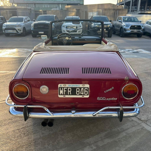 Imagen 6 de 12 de Fiat 800 Spider 1967