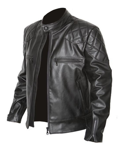 casaco de couro para motoqueiro