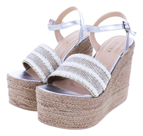 Sandalias De Plataforma Elegante De Vestir Mujer Dama 