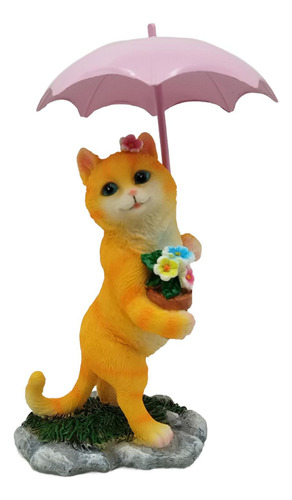 Escultura Caprichosa De De Gato Para Decoración Del Hogar