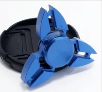 Comprar Aluminio Tri Fidget Mano Dedo Spinner Triángulo Azul Juguete