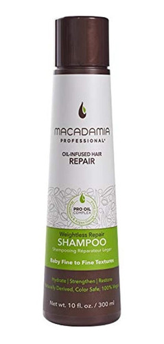 Shampoo Para El Cabello De Macadamia. Marca Pyle