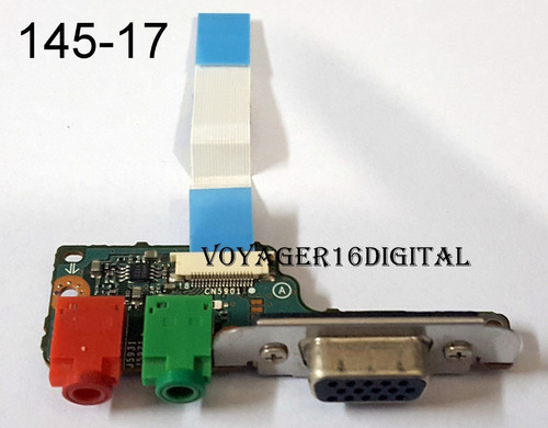 Sony Vaio Pcg-6fap-placa Conector Vga Con Salida De Audio