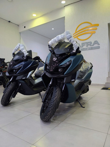 Nova Dafra Cruisym 300 Verde Com Cashback De R$ 1.000,00