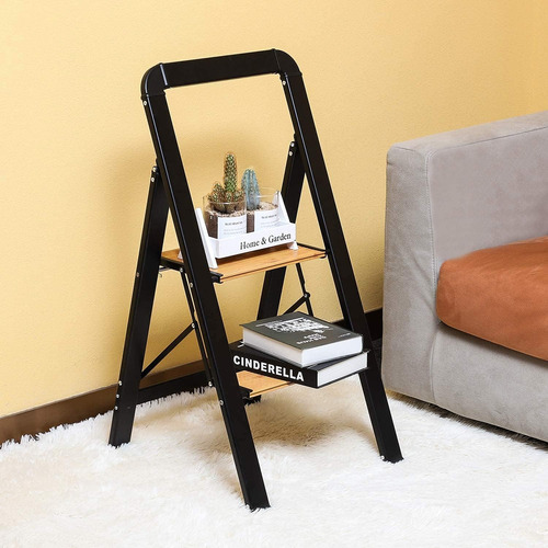 Taburete Plegable De Escalera De 2 Escalones, Taburete De Es