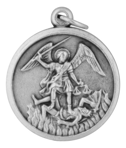 Medalla Venere Redonda De San Miguel, (sin Cadena)