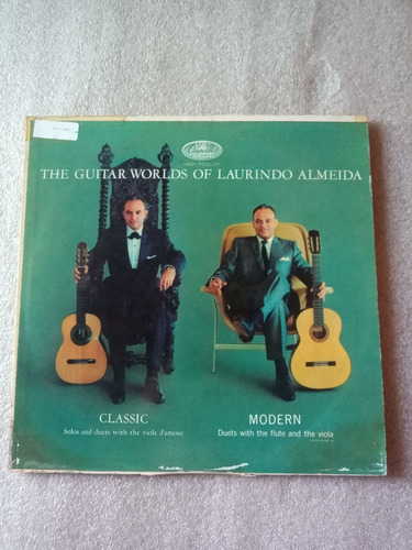 Lp Laurindo Almeida - The Guittar World 1962 Importado (Usado)