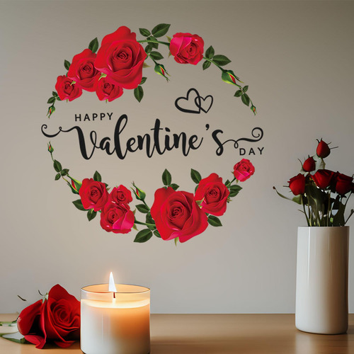 Pegatina Del Día De San Valentín, Calcomanía Estilo B