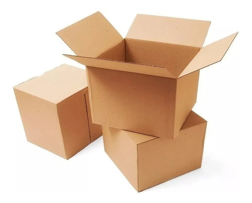 Caja De Cartón 40x30x30 Cm Ideal Para Mudanza X 100 Unidades
