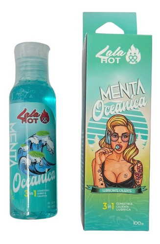 Lubricante Intimo Comestible De Menta - Lalahot 