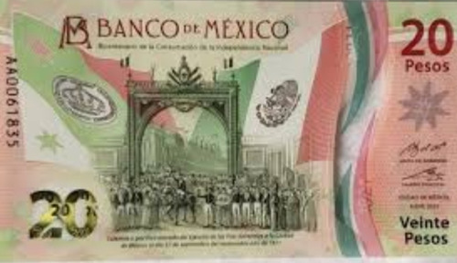 Bendo Billete Mexicano 