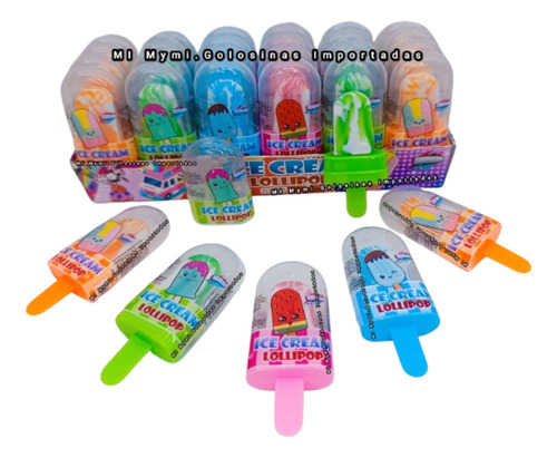 Chupetin Helados X 30u Golosinas Importadas,cumpleaños,candy