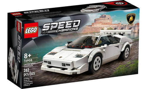 Lego Speed Champions Lamborghini Countach 262 Peças - 76908