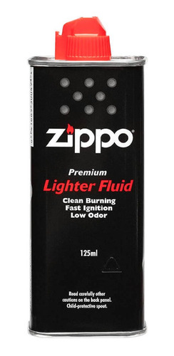 Fluido Premium Para Isqueiro Zippo 125 Ml Original