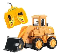 Comprar Carregadeira Controle Remoto Com Fio Carrinho Brinquedos Cor Amarelo Escuro