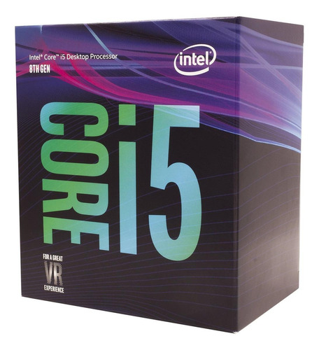 Processador gamer Intel Core i5-8400T CM8068403358913 de 6 núcleos e 1.7GHz de frequência com gráfica integrada