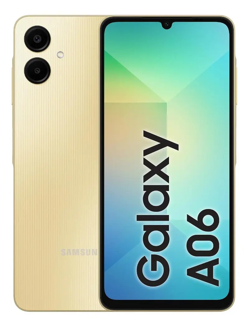 Celular Samsung Galaxy A06 4gb Ram 128 Gb Rom NFC cor dourada (dourado)