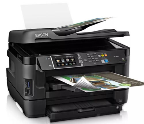 Multifuncional Epson  Wf 7620 Tabloide A3, 2 Bandejas