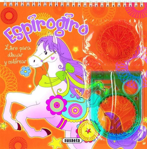 Libro Infantil Espirogiro Para Dibujar Y Colorear / Susaeta 
