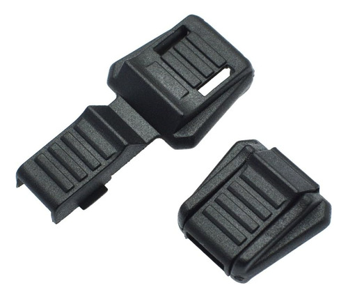 50pcs Zipper Pull Cord Ends Black By