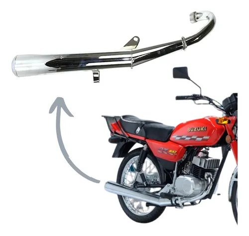 Exosto Mofle Suzuki Ax 100 Ax100 Tubo Escape